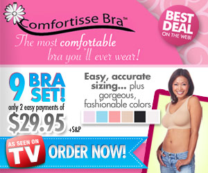 Try Comfortisse Bra with a FREE Offer!
