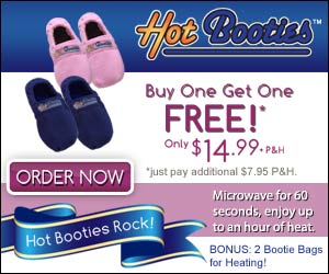 Try Hot Booties with a Buy 1, Get 1 FREE Offer!